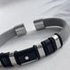 PULSERA ABIERTA PLATEADA