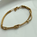 PULSERA DOBLE NUDO