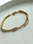 PULSERA DOBLE NUDO