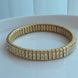 BRAZALETE STRIPES CON ZIRCONIAS