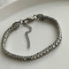 PULSERA TENNIS CON CADENA Y ZIRCONIA