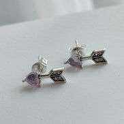 ARETE FLECHA CORAZON ROSA