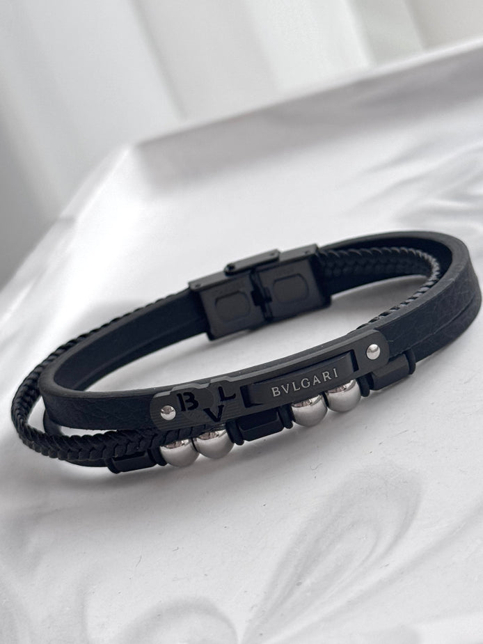 PULSERA BOLITAS PLATEADAS