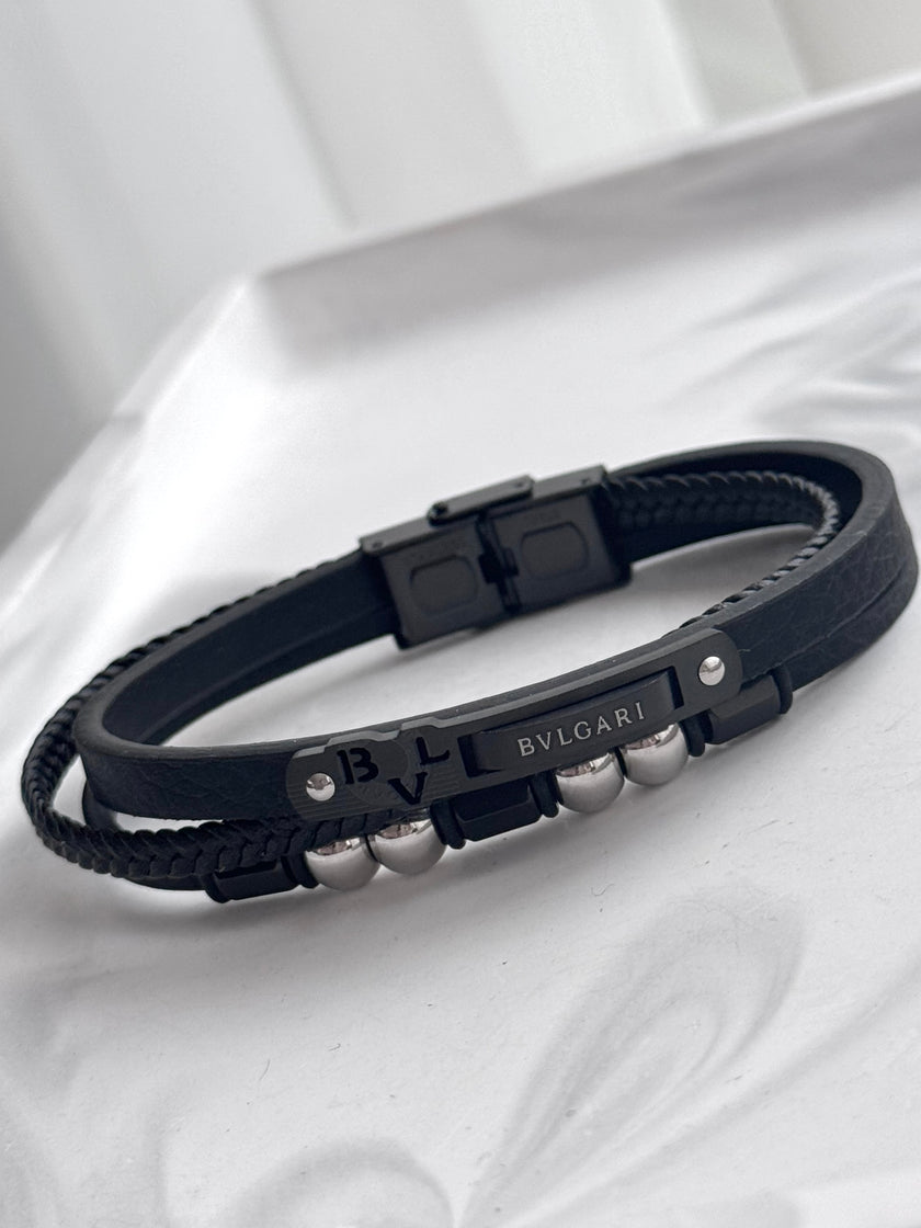 PULSERA BOLITAS PLATEADAS