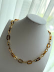 COLLAR ESLABÓN CAREY