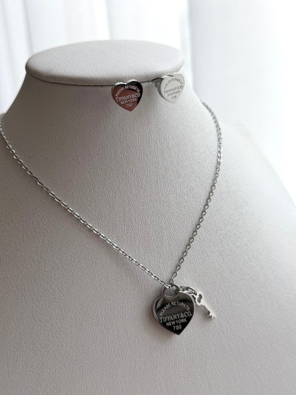SET CORAZÓN LLAVE
