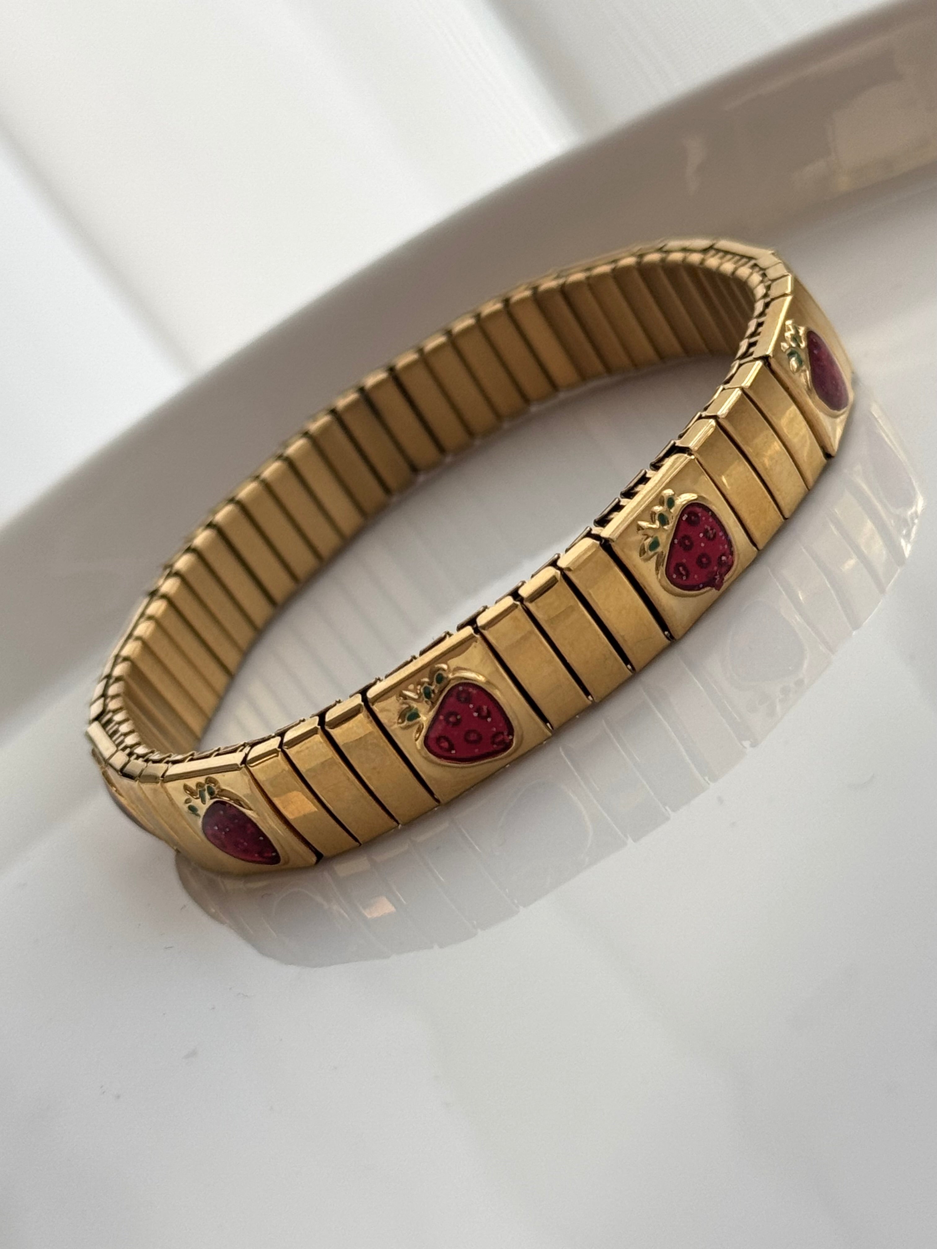 BRAZALETE STRAWBERRY