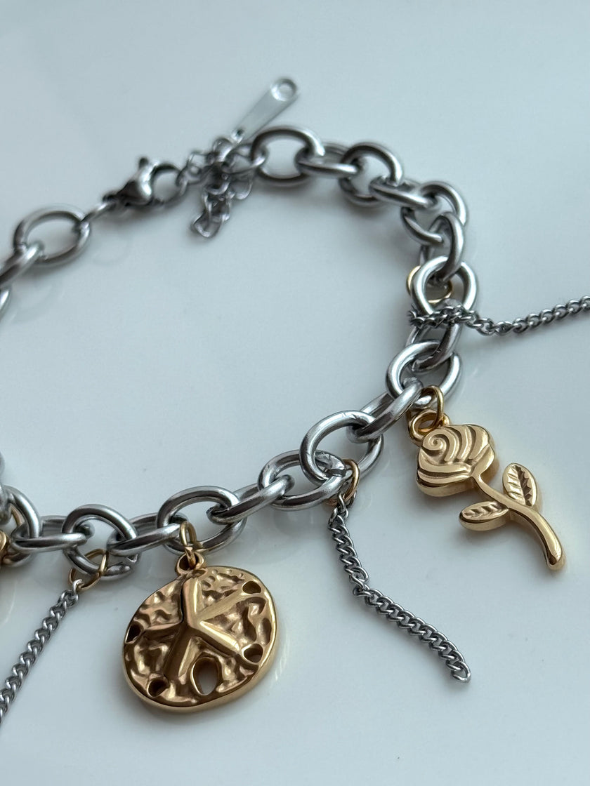 PULSERA DIJES Y CADENAS