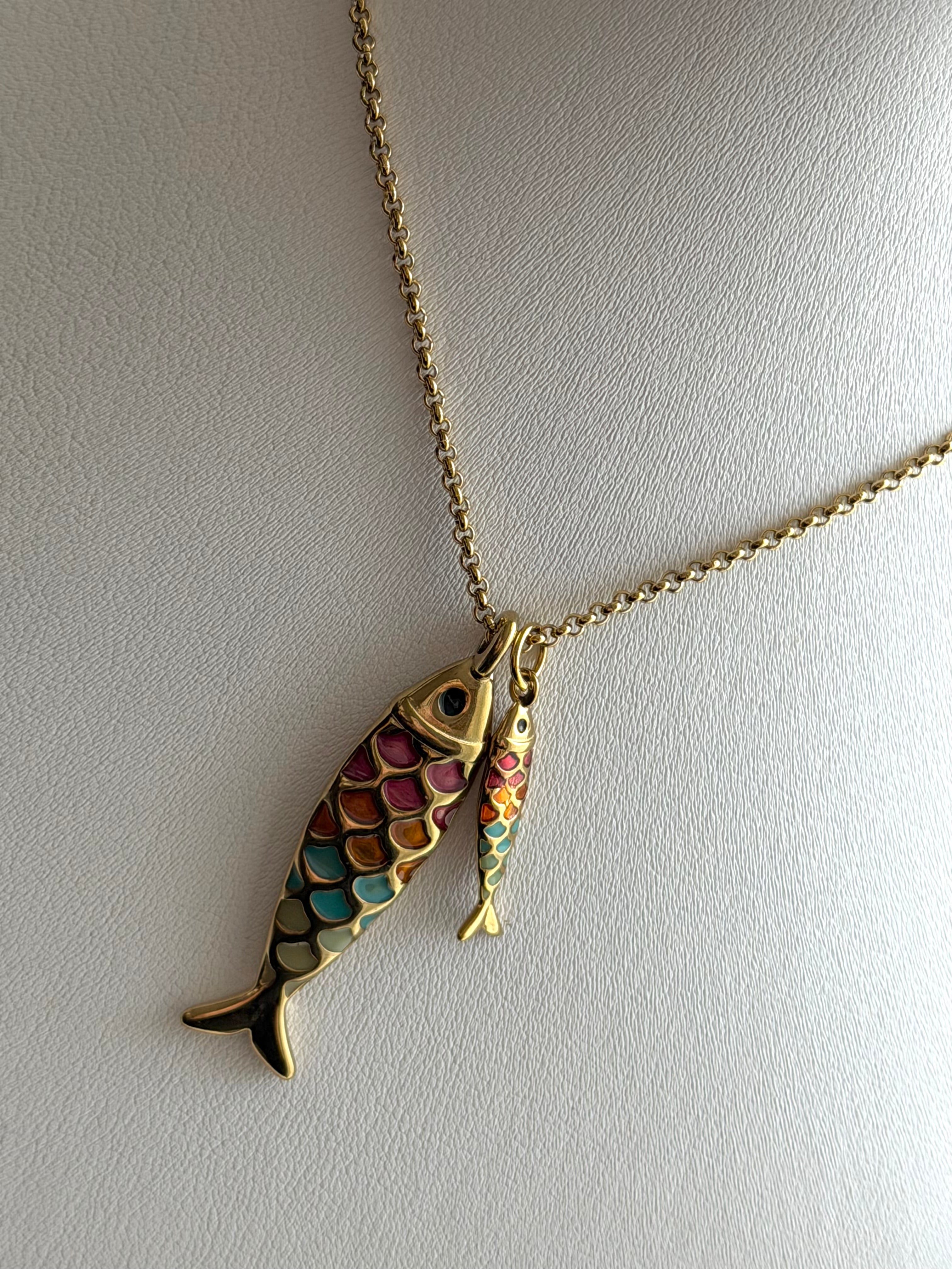 COLLAR PEZ COLORES