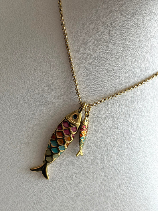 COLLAR PEZ COLORES