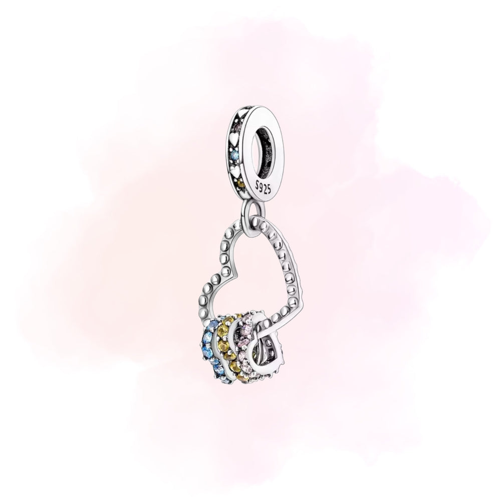 CHARM CORAZONES COLGANTES