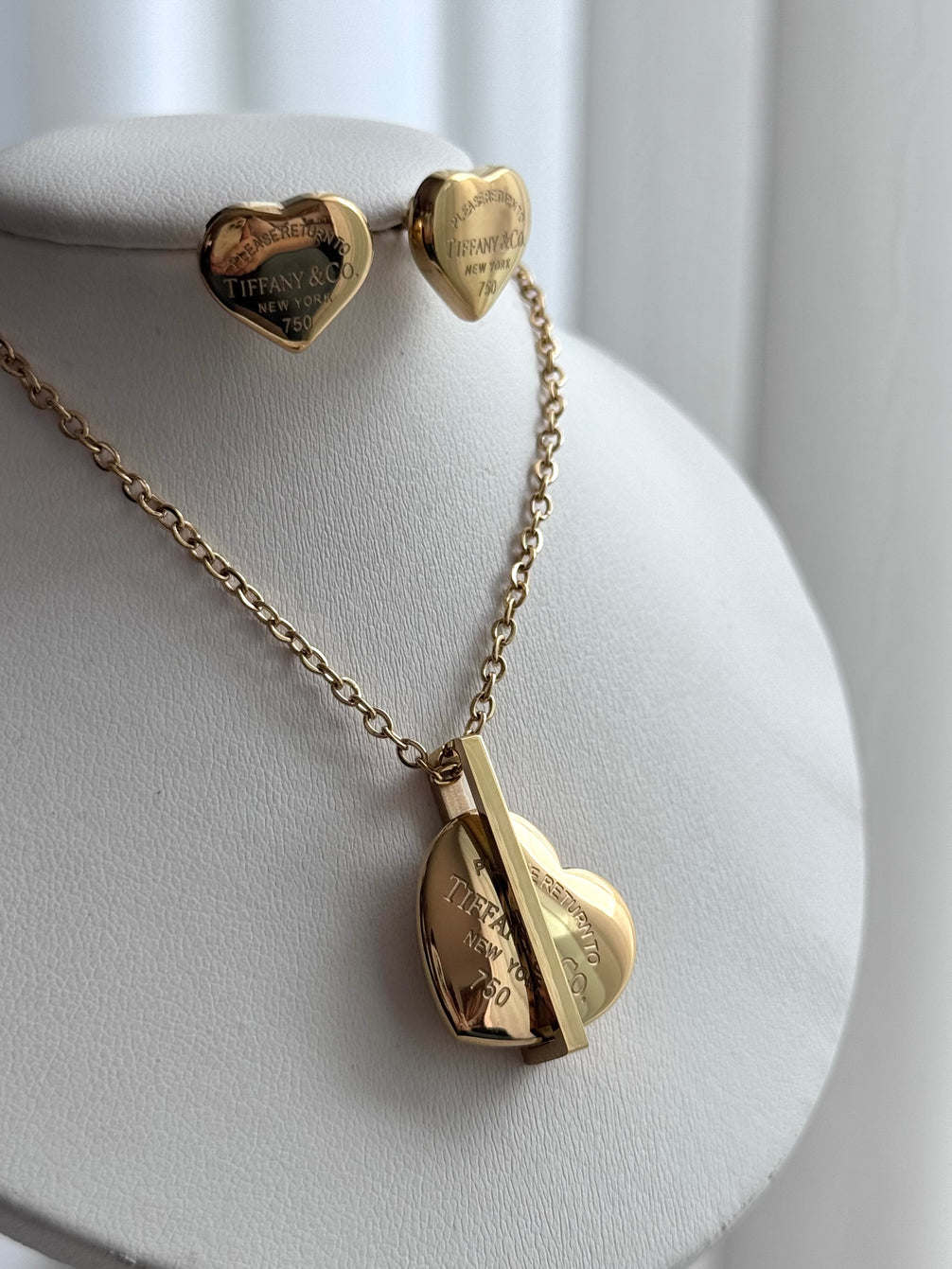 SET TFFNY CORAZÓN DORADO