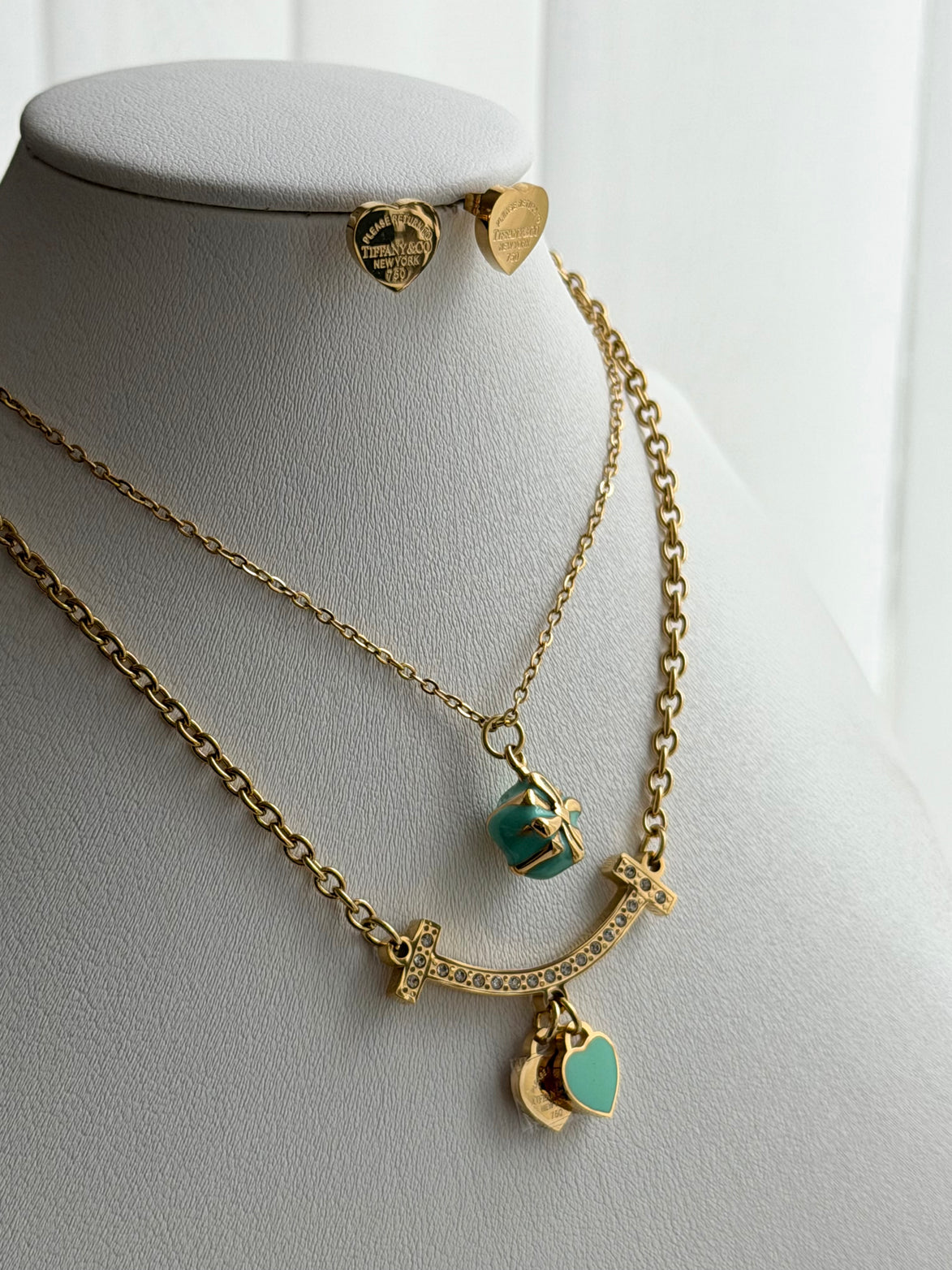 SET DOBLE CADENA SMILE