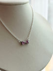 COLLAR MOÑO ROSA