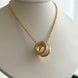 COLLAR BVLGARI CON ZIRCONIA