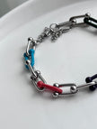 PULSERA ESLABÓN COLORES