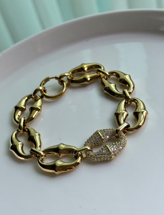 PULSERA ESLABONES GRUESOS