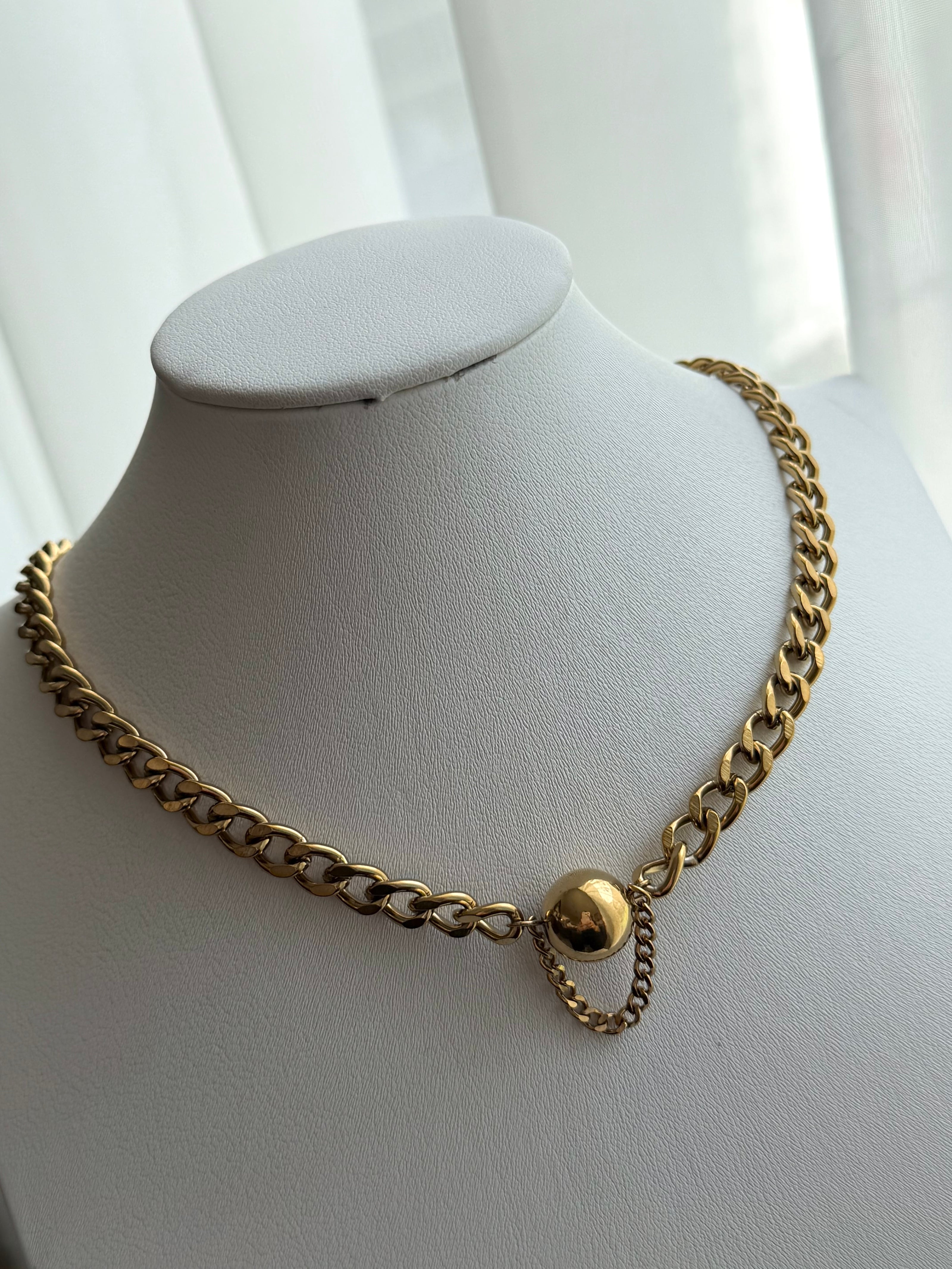 COLLAR CADENA BOLITA