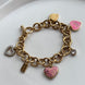 PULSERA DIJES ROSAS