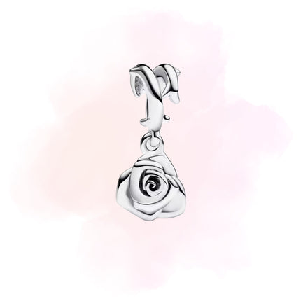 CHARM ROSA CON ESPINAS