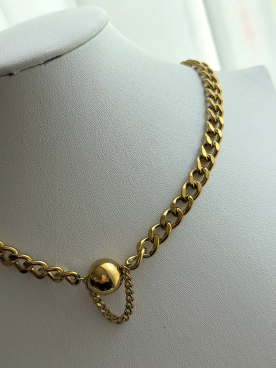 COLLAR CADENA BOLITA