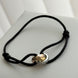 PULSERA TRIPLE ARGOLLA CON ZIRCONIA