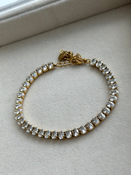 PULSERA TENNIS OVAL