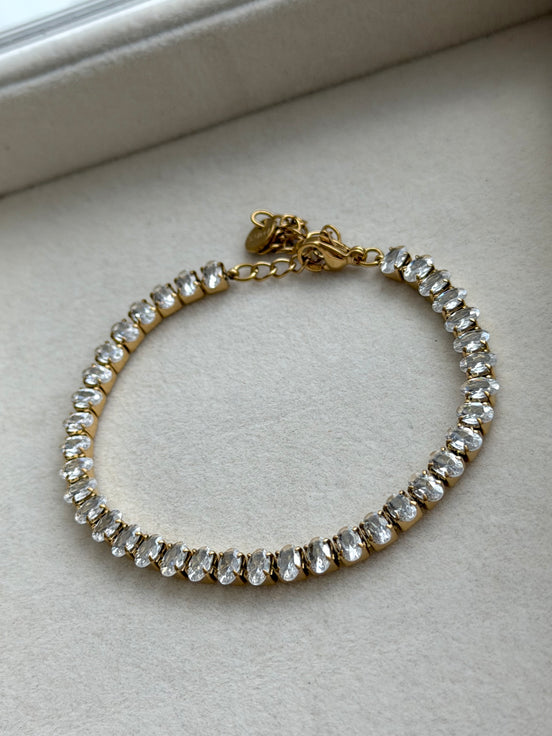 PULSERA TENNIS OVAL