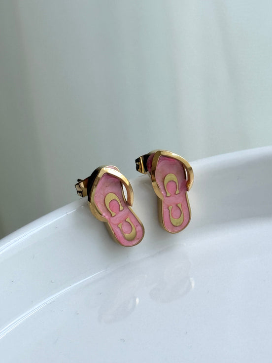 ARETE SANDALIA ROSA