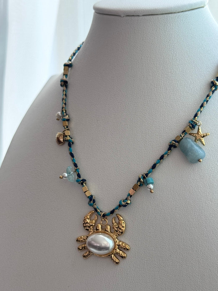 COLLAR HILO AZUL