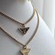 SET DOBLE CADENA DIJES NEGROS