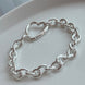 PULSERA BROCHE CORAZON
