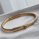 PULSERA FLEXIBLE ESPIRAL DORADO