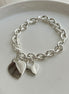 PULSERA DOBLE CORAZON