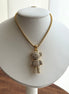 COLLAR OSO CON ZIRCONIA