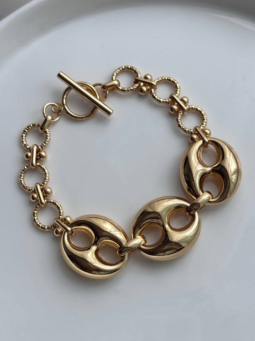 PULSERA GRANOS DE CAFÉ