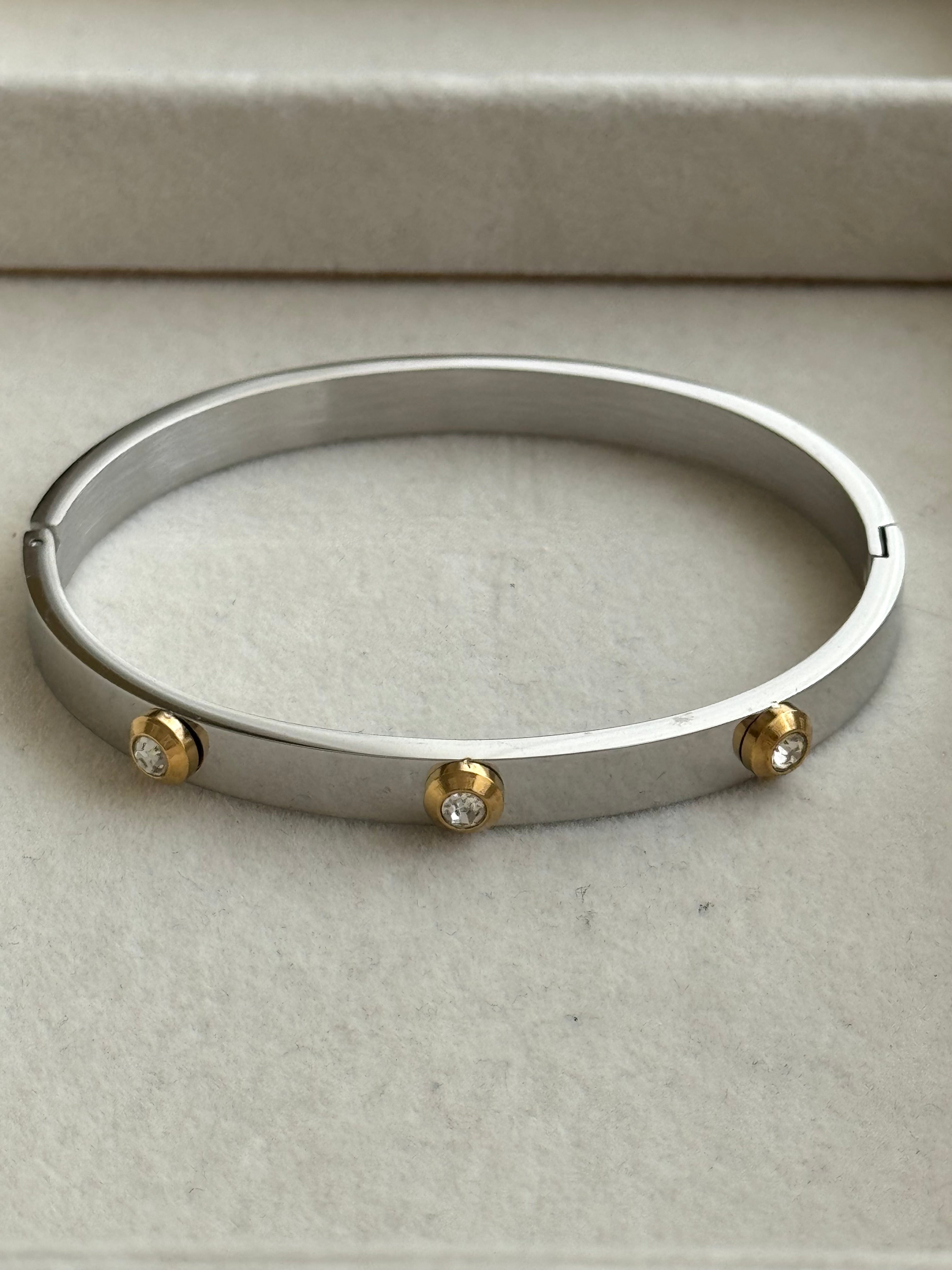 BRAZALETE CON ZIRCONIAS