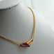 COLLAR ESLABÓN ROSA