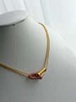 COLLAR ESLABÓN ROSA