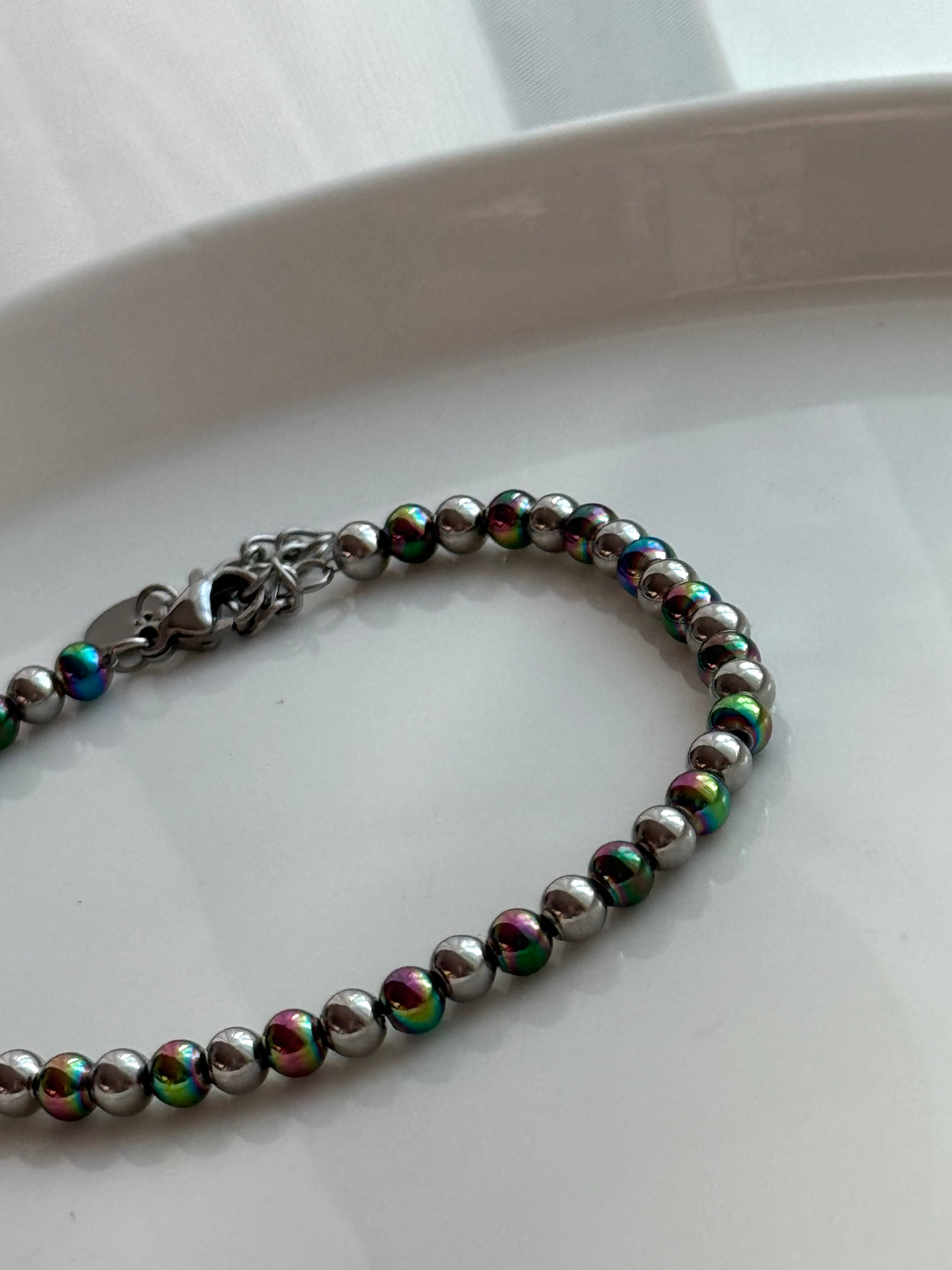 PULSERA BOLITAS TORNASOL 4