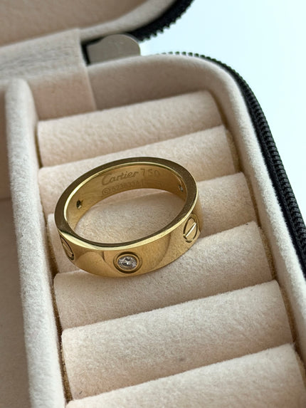 ANILLO LOVE CON CRISTAL