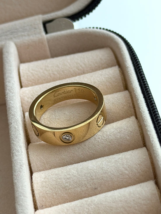 ANILLO LOVE CON CRISTAL