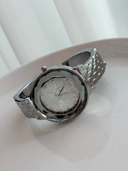 RELOJ PULSERA CON CRISTAL
