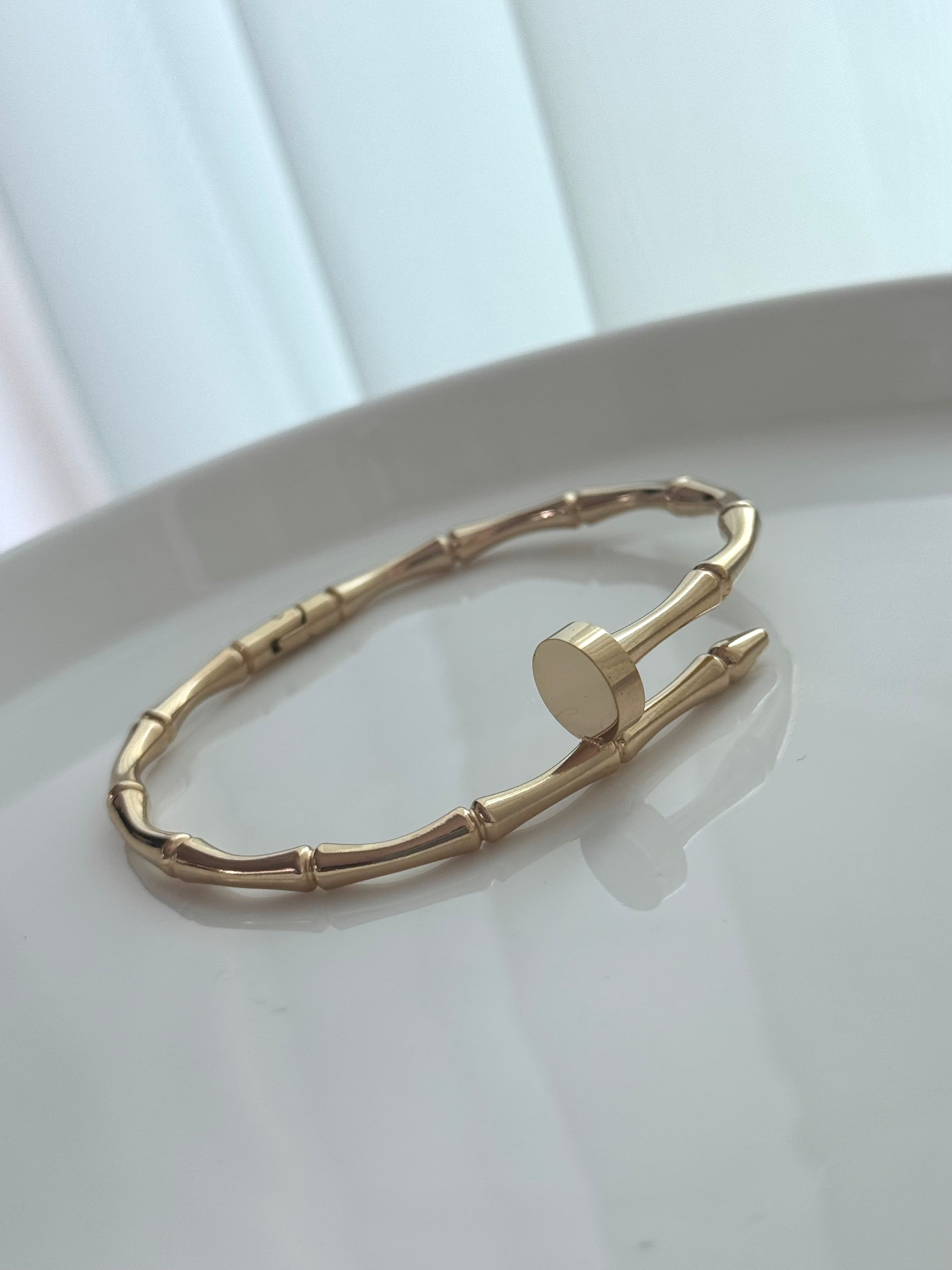 BRAZALETE CLAVÓ BAMBÚ