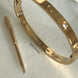 BRAZALETE LOVE CUATRO ZIRCONIAS