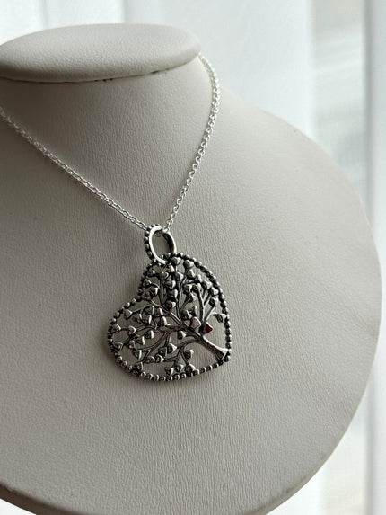 COLLAR CORAZÓN ÁRBOL