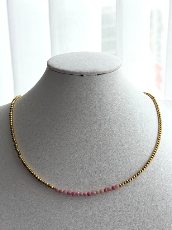 COLLAR BOLITAS CORAL