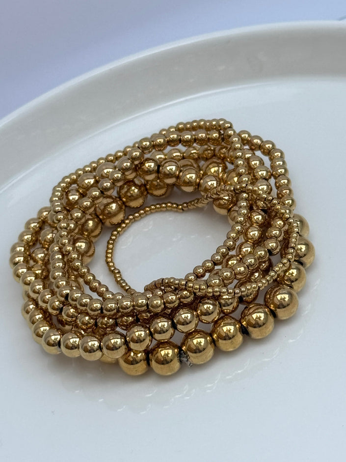 SET DE PULSERAS BOLITAS