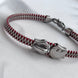 PULSERA ZIPPER ROJA