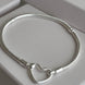 PULSERA FLEXIBLE BROCHE CORAZON